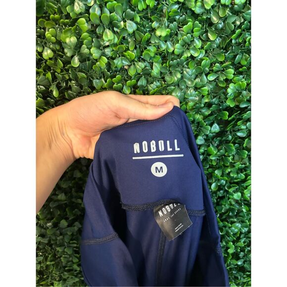 NoBull Project Blue Cropped Leggings Sz Medium - Picture 3 of 3